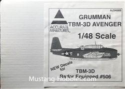 ACCURATE MINIATURES 1/48Grumman TBM-3D Avenger Radar Equipped