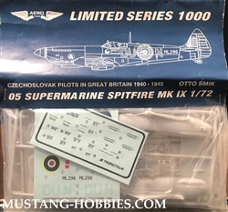 AERO TEAM 1/72 Supermarine Spitfire Mk IX Otto Smik RAF