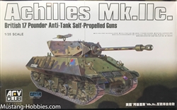 AFV CLUB 1/35 Achilles Mk IIc Tank w/British 17-Pdr Anti-Tank Self-Propelled Gun