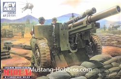 AFV CLUB 1/35 105mm Howitzer M101A1 on Carriage M2A2
