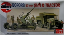 Airfix 1/72 BOFORS 40mm GUN AND TRACTOR