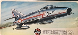 AIRFIX 1/72 Super Mystere B.2 Supersonic Combat-Proven Interceptor