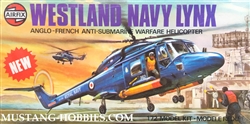 AIRFIX 1/72 Westland Navy Lynx Anglo-French Anti-Submarine Warfare Helicopter
