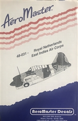 Aero Master Decals 1/48 ROYAL NETHERLANDS EAST INDIES AIR CORP