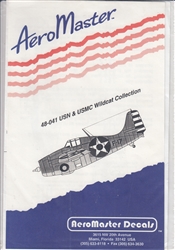 Aero Master Decals 1/48 USN & USMC WILDCAT COLLECTION