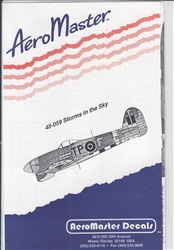 Aero Master Decals 1/48 STORMS IN THE SKY