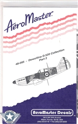 Aero Master Decals 1/48 DEWOITINE D.520 COLLECTION PART II