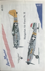 Aero Master Decals 1/48 HUNGARIAN AIR FORCE PART II