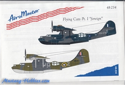 Aero Master Decals 1/48 FLYING CATS PART I "FOREIGN"