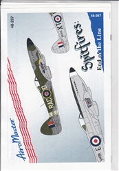 Aero Master Decals 1/48 SPITFIRES AT THE END OF THE LINE
