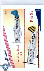 Aero Master Decals 1/48 LAST OF THE BREED PART I P-47N's