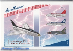Aero Master Decals 1/48 LIGHTNINGS PART 3 LATE COLORS