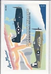 Aero Master Decals 1/48 ROYL NAVY HELLCATS OF THE BRITISH EAST INDIES & PACIFIC FLEETS 1945    1945