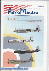 Aero Master Decals 1/48 MOSQUITO RAIDERS PART I