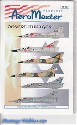 Aero Master Decals 1/48 DESERT MIRAGES