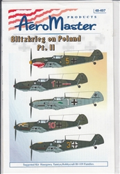 Aero Master Decals 1/48 BLITZKRIEG ON POLAND PART II
