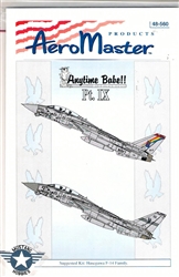Aero Master Decals 1/48 ANYTIME BABE!! PART IX F-14 TOMCATS