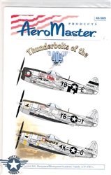 Aero Master Decals 1/48 THUNDERBOLTS OF THE 404 PART 2