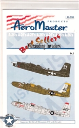 Aero Master Decals 1/48 A-26'S MARAUDING INVADERS BEST SELLERS PART 1