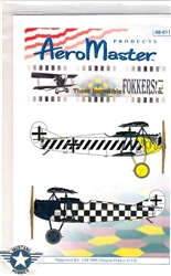 Aero Master Decals 1/48 THOSE INCREDIBLE FOKKERS PART 1