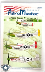 Aero Master Decals 1/48 GREEN NOSE MUSTANGS OF EAST WRETHAM PART 3