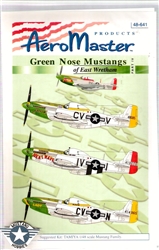 Aero Master Decals 1/48 GREEN NOSE MUSTANGS OF EAST WRETHAM PART 4