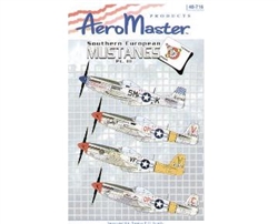 Aero Master Decals 1/48 SOUTHER EUROPEAN MUSTANGS pt.III