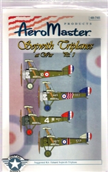 Aero Master Decals 1/48 SOPWITH TRIPLANES AT WAR PART 1
