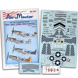 Aero Master Decals 1/48 THE IOW JIMA MUSTANGS FANCY ART PART 1