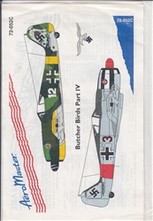 Aero Master Decals 1/72 BUTCHER BIRDS PART IV