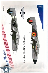 Aero Master Decals 1/72 SPITFIRE Mk.XIV COLLECTION