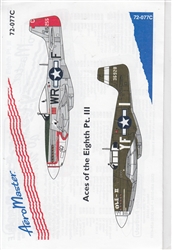 Aero Master Decals 1/72 ACES OF THE EIGHTH PART III