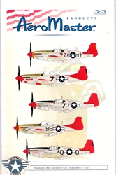 Aero Master Decals 1/72 TUSKEGEE AIRMEN