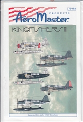 Aero Master Decals 1/72 KINGFISHERS PART 1