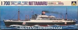 Aoshima 1/700 Japanese Pacific Ocean Liner Nittamaru
