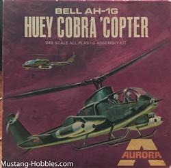 AURORA 1/48 Bell AH-1G Huey COBRA 'Copter