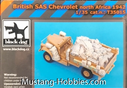BLACK DOG 1/35 British SAS Chevrolet Africa
