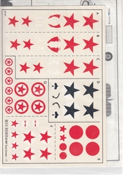 BLUE RIDER DECALS 1/72 WWI POLISH AIR FORCE  MARKINGS