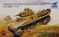 BRONCO MODELS 1/35 French H39 Hotchkiss Light Tank
