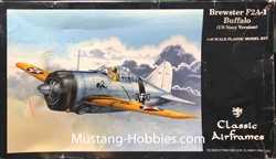 Classic Airframes 1/48 Brewster F2A-1 Buffalo US Navy Version