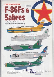 CUTTING EDGE 1/48 F-86FS & SABRES