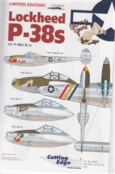 CUTTING EDGE 1/48 LOCKHEED P-38'S #2 P-38J & LS
