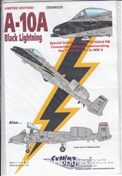 CUTTING EDGE 1/48 A-10A BLACK LIGHTNING