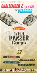 Dragon 1/144 Panzer Korps Challenger 2 + Warrior