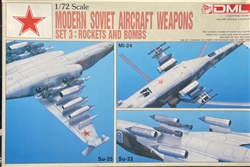 Dragon 1/72 Modern Soviet Aircraft Weapons Set 3: Rockets & Bombs