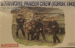DRAGON 1/35  Survivors, Panzer Crew Kursk 1943 (4)