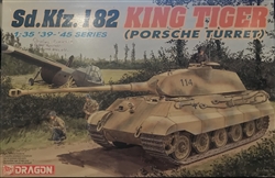 DRAGON 1/35 SdKfz 182 King Tiger Porsche Turret Tank