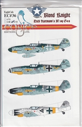 EAGLE CAL 1/32 THE BLOND KNIGHT ERICH HARTMANS BF 109 G-6