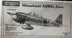 ENCORE MODELS 1/72 MITSUBISHI A6M5c ZERO