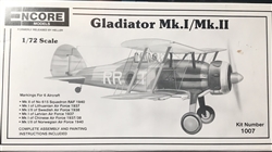 ENCORE MODELS 1/72 Gladiator Mk.I/Mk.II